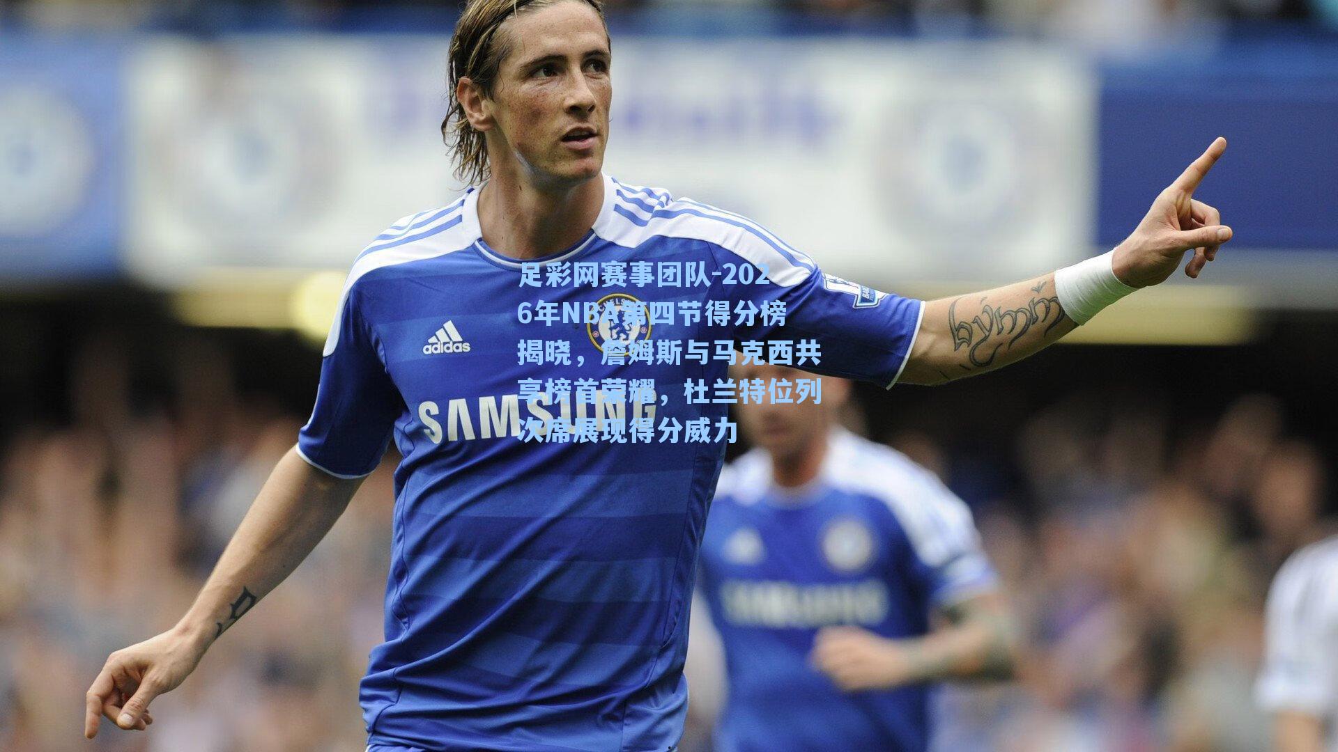 2026年NBA第四节得分榜揭晓，詹姆斯与马克西共享榜首荣耀，杜兰特位列次席展现得分威力